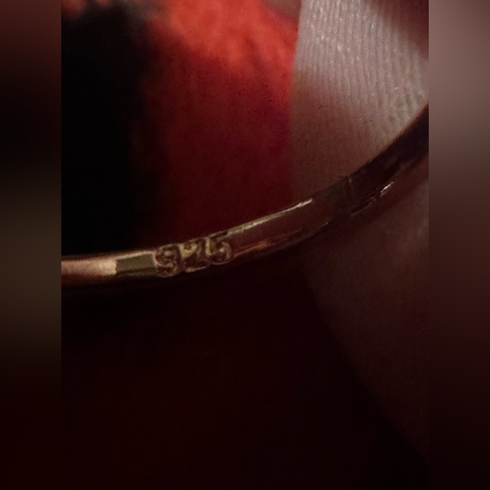 585 Rose Gold Over Sterling Silver Pokemon Pikachu Wrap Around Tail Open Ring - Picture 3 of 3